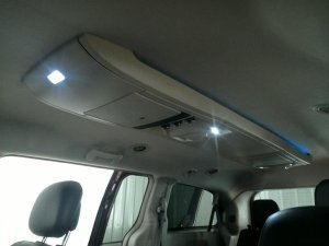 2011-2020 Dodge Grand Caravan Gray Full Floor Console Panel - Rear (Used OEM)