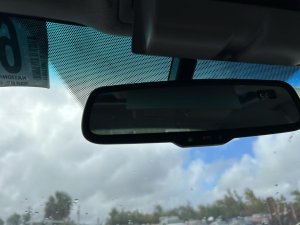 2006-2008 Toyota Solara Auto-Dimming Interior Rear View Mirror with Map Light (Used OEM)