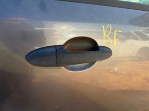 2008-2012 Ford Escape White Exterior Door Handle - Front, Right (Passenger) (Used OEM)