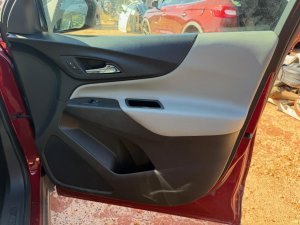2018-2020 GMC Terrain Gray Door Interior Trim Panel with Power Windows and Locks - Front, Right (Passenger) (Used OEM)