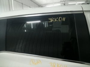 2011-2017 Honda Odyssey Heated Privacy Tint Window Glass - Rear, Right (Passenger) (Used OEM)
