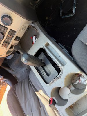 2009-2012 Ford Escape Tan Floor Transmission Shift Lever Assembly (Used OEM)