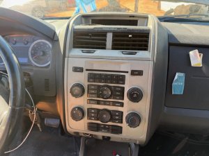 2008-2011 Mazda Tribute Tan Speedometer Instrument Panel Bezel (Used OEM)