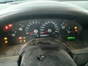 2004-2005 Ford Explorer Instrument Cluster with Message Center (Used OEM)