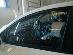2007-2012 Nissan Tiida Door Glass - Front, Left (Driver) (Used OEM)