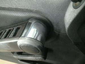 2007-2010 Ford Explorer Sport Trac Chrome Chrome Interior Door Handle - Front, Left (Driver) (Used OEM)