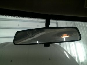 2001-2025 FORD EXPLORER Tan Manual Day-Night Interior Rear View Mirror (Used OEM)