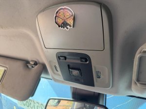 2018-2020 Toyota Camry Gray Overhead Roof Console with Telematics (Used OEM)