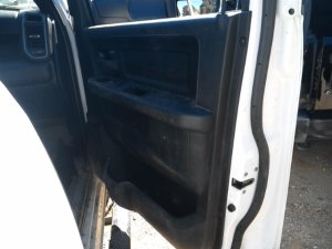 2019-2024 Ram 3500 Black Door Interior Trim Panel - Front, Right (Passenger) (Used OEM)