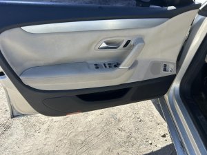 2009-2012 Volkswagen CC Tan Door Interior Trim Panel - Front, Left (Driver) (Used OEM)