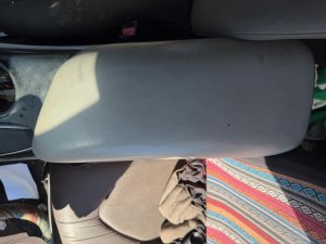 2018-2020 Toyota Camry Black Floor Console Panel with Rear Air Vents and USB Ports (Used OEM)