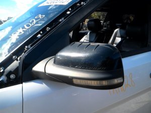 2011-2015 Ford Explorer Silver Power Door/Side View Mirror - Left (Driver) (Used OEM)