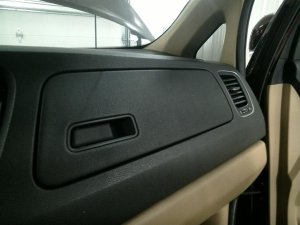 2015-2021 Kia Sedona Tan Upper Glove Box Assembly (Used OEM)