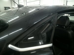 2012-2018 Ford Focus 4-Door Sedan Quarter Glass - Right (Passenger) (Used OEM)