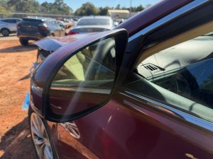 2015-2017 Toyota Camry Red Power Door/Side View Mirror - Left (Driver) (Used OEM)