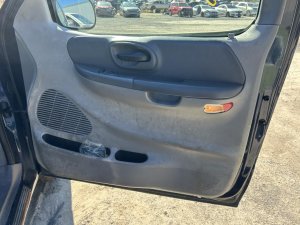 2001-2003 Ford F-150 Gray Door Interior Trim Panel - Front, Right (Passenger) (Used OEM)