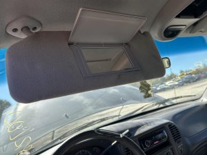 2000-2002 Ford F-150 Gray Non-Illuminated Sun Visor - Left (Driver) (Used OEM)