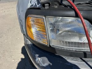1997-2004 Ford F-150 Capsule Headlight Assembly with Adjuster - Right (Passenger) (Used OEM)