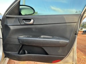 2016-2018 Kia Optima Black Door Interior Trim Panel with Power Windows and Locks - Front, Right (Passenger) (Used OEM)
