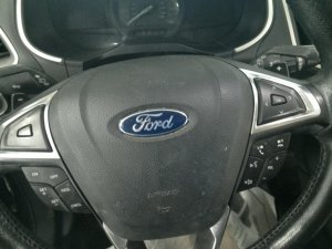 2015-2019 Ford Edge Black Steering Wheel Air Bag - Left (Driver) (Used OEM)