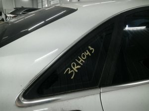 2009-2016 Audi A4 Rear Door Quarter Glass - Right (Passenger) (Used OEM)
