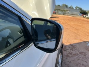 2017-2022 Nissan Rogue Sport Blue Power Door/Side View Mirror - Right (Passenger) (Used OEM)