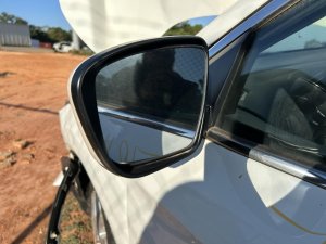 2017-2022 Nissan Rogue Sport Blue Power Door/Side View Mirror - Left (Driver) (Used OEM)