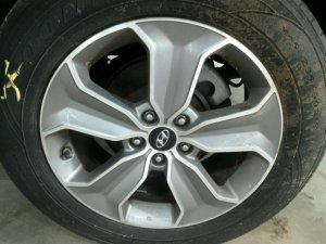 2013-2016 Hyundai Santa Fe 18x7.5 5-Spoke Alloy Wheel (Used OEM)