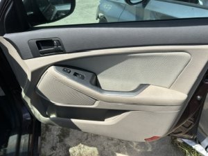 2011-2013 Kia Optima Tan Door Interior Trim Panel with Power Windows and Locks - Front, Right (Passenger) (Used OEM)