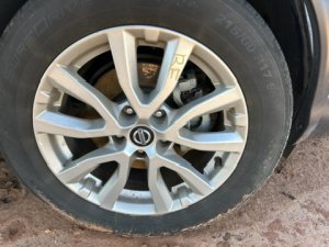 2020-2023 Nissan Rogue Sport 17x7 10-Spoke Silver Painted Alloy Wheel (Used OEM)