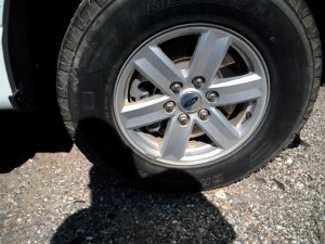 2021-2025 Ford F-150 17x7.5 6-Spoke Aluminum Spare Wheel and Tire (Used OEM)