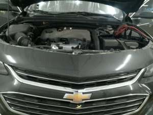 2016-2018 Chevrolet Malibu Gray Upper Grille (Used OEM)