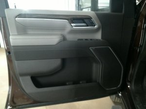 2024-2025 GMC Sierra 2500 HD Brown Door Interior Trim Panel with Power Windows and Power Locks - Front, Left (Driver) (Used OEM)
