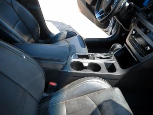 2015-2017 Hyundai Sonata Black Front Floor Console Panel with Rear Air Vent (Used OEM)