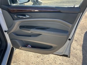 2010-2016 Cadillac SRX Black Door Interior Trim Panel - Front, Right (Passenger) (Used OEM)