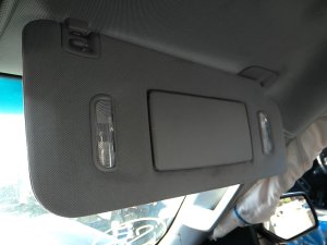 2015-2020 GMC Yukon XL Gray Sun Visor - Right (Passenger) (Used OEM)