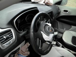 2017-2021 Jeep Compass Gray Tilt and Telescopic Steering Column (Used OEM)