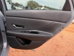 2021-2025 Hyundai Elantra Gray Door Interior Trim Panel - Rear, Left (Driver) (Used OEM)