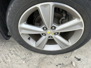 2016 Chevrolet Cruze Limited 17-Inch 5-Spoke Machined Silver Alloy Wheel (Used OEM)