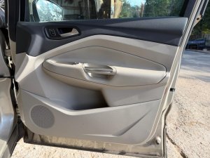 2017-2019 Ford Escape Tan Door Interior Trim Panel with Power Windows and Locks - Front, Right (Passenger) (Used OEM)