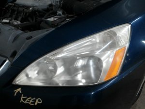 2003-2007 Honda Accord Headlight Assembly - Left (Driver) (New OEM)