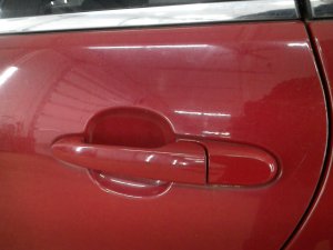2007-2016 Chevrolet Impala Chrome Rear Exterior Door Handle - Left (Driver) (Used OEM)