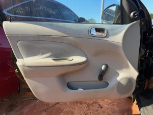 2007-2009 Pontiac G5 Gray Door Interior Trim Panel - Front, Left (Driver) (Used OEM)