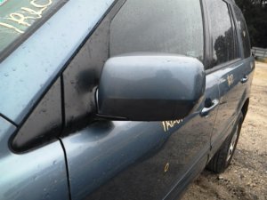 2003-2008 Honda Pilot Silver Power Door/Side View Mirror - Left (Driver) (Used OEM)