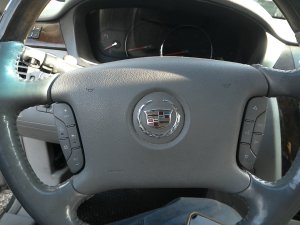 2006-2011 Cadillac DTS Tan Steering Wheel Air Bag (Used OEM)