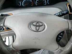 2002 Toyota Avalon Tan Steering Wheel Air Bag (Used OEM)