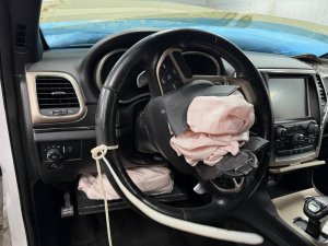 2014-2015 Dodge Durango Black Tilt and Telescoping Steering Column (Used OEM)