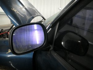 2002-2008 Dodge Ram 1500 Power Door/Side View Mirror - Left (Driver) (Used OEM)