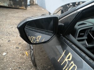2016-2021 Honda Civic Silver Power Heated Door/Side View Mirror - Left (Driver) (Used OEM)