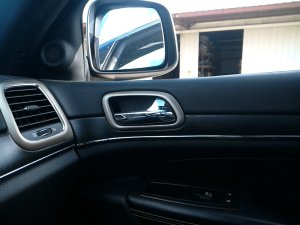2011-2022 Dodge Durango Chrome Interior Door Handle - Front, Right (Passenger) (Used OEM)